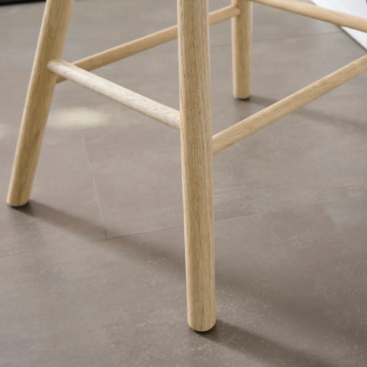Loxwood Counter Height Bar Stool, Solid Oak – image 4