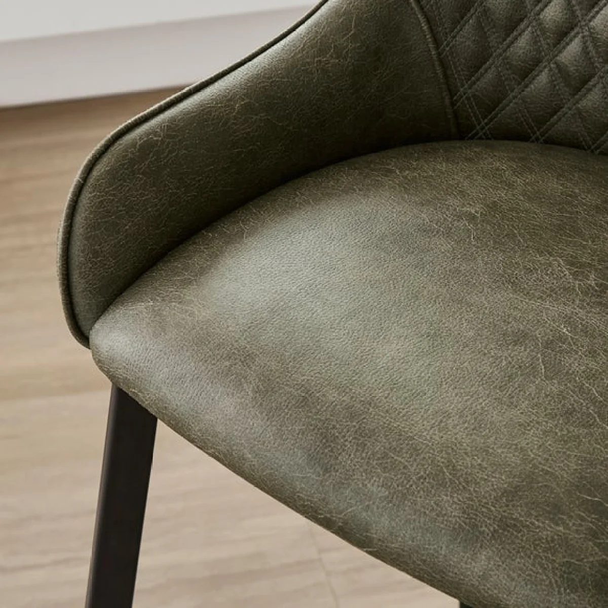 Hudson Bar Stool, Faux Leather – image 3