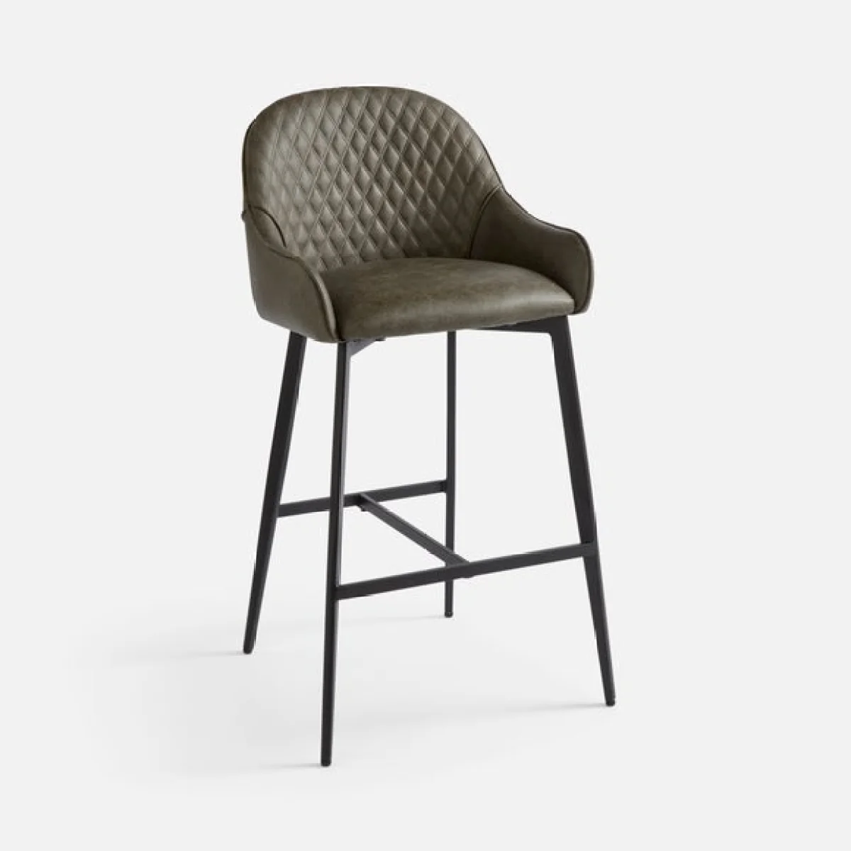 Hudson Bar Stool, Faux Leather – image 6