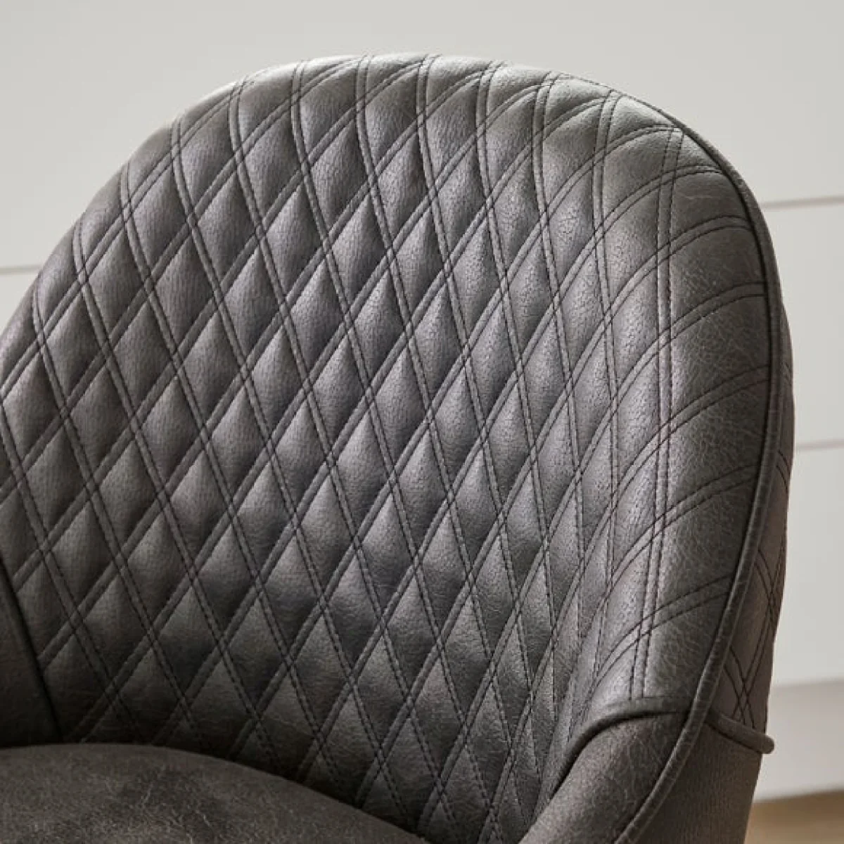 Hudson Bar Stool, Faux Leather – image 3