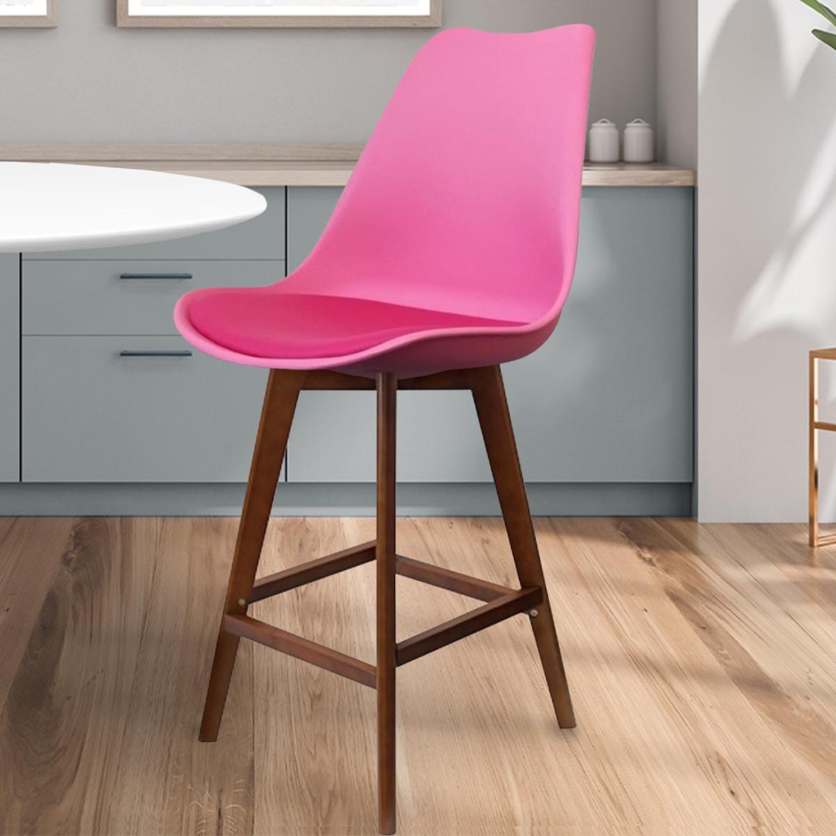 Fusion Living Soho Plastic Bar Stool – image 1
