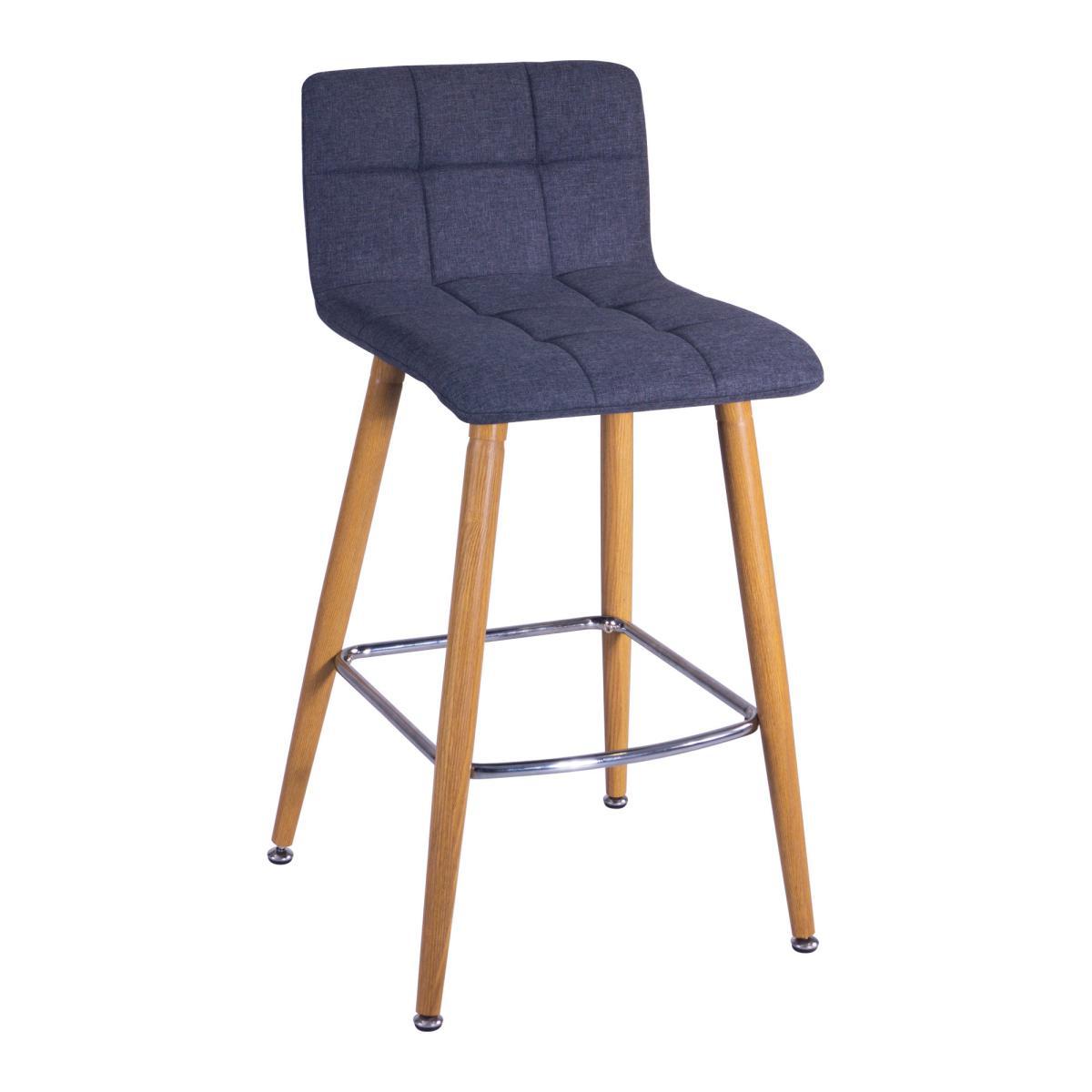 Johan Grey Bar Stool Grey – image 2