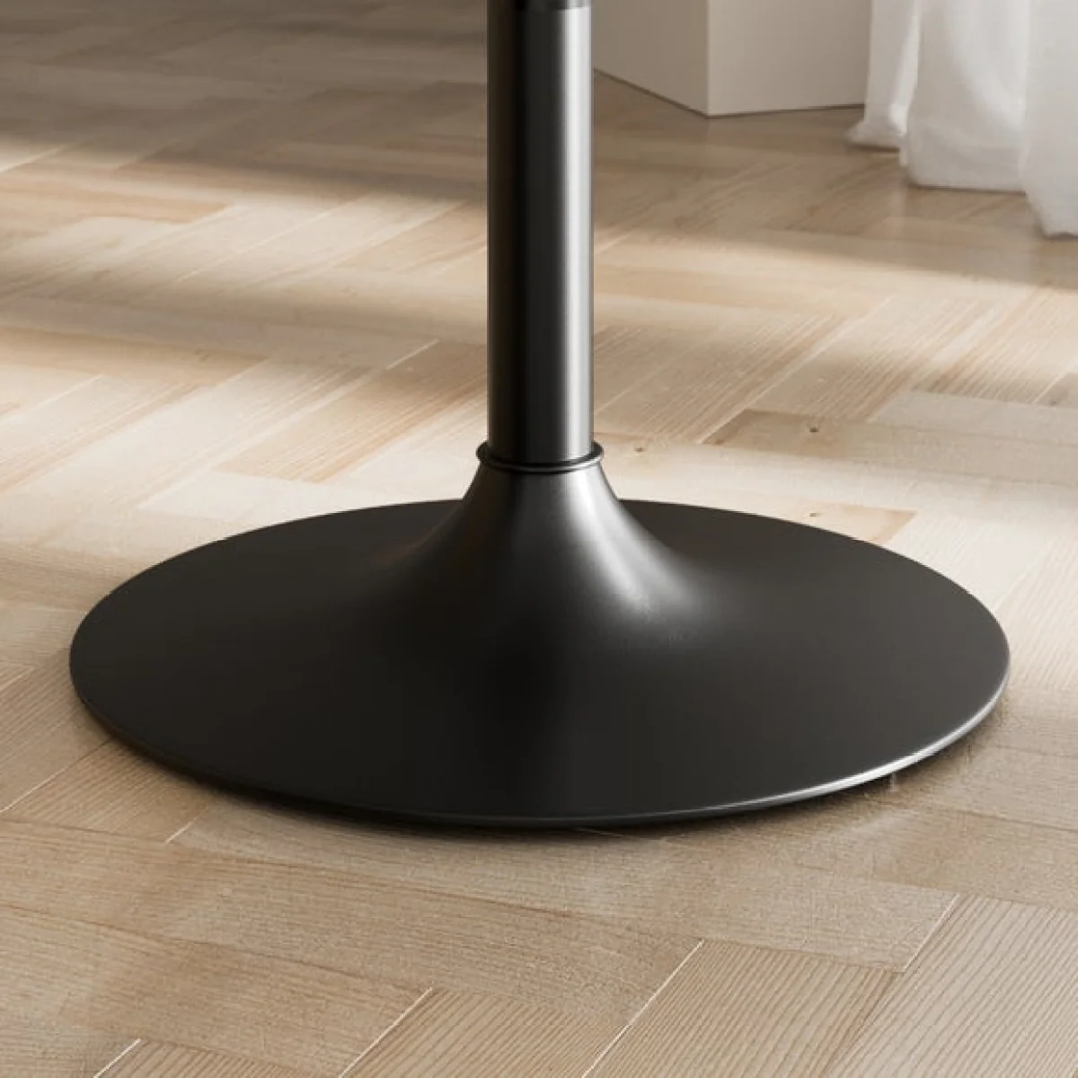 Mylo Gaslift Barstool, Faux Leather – image 5