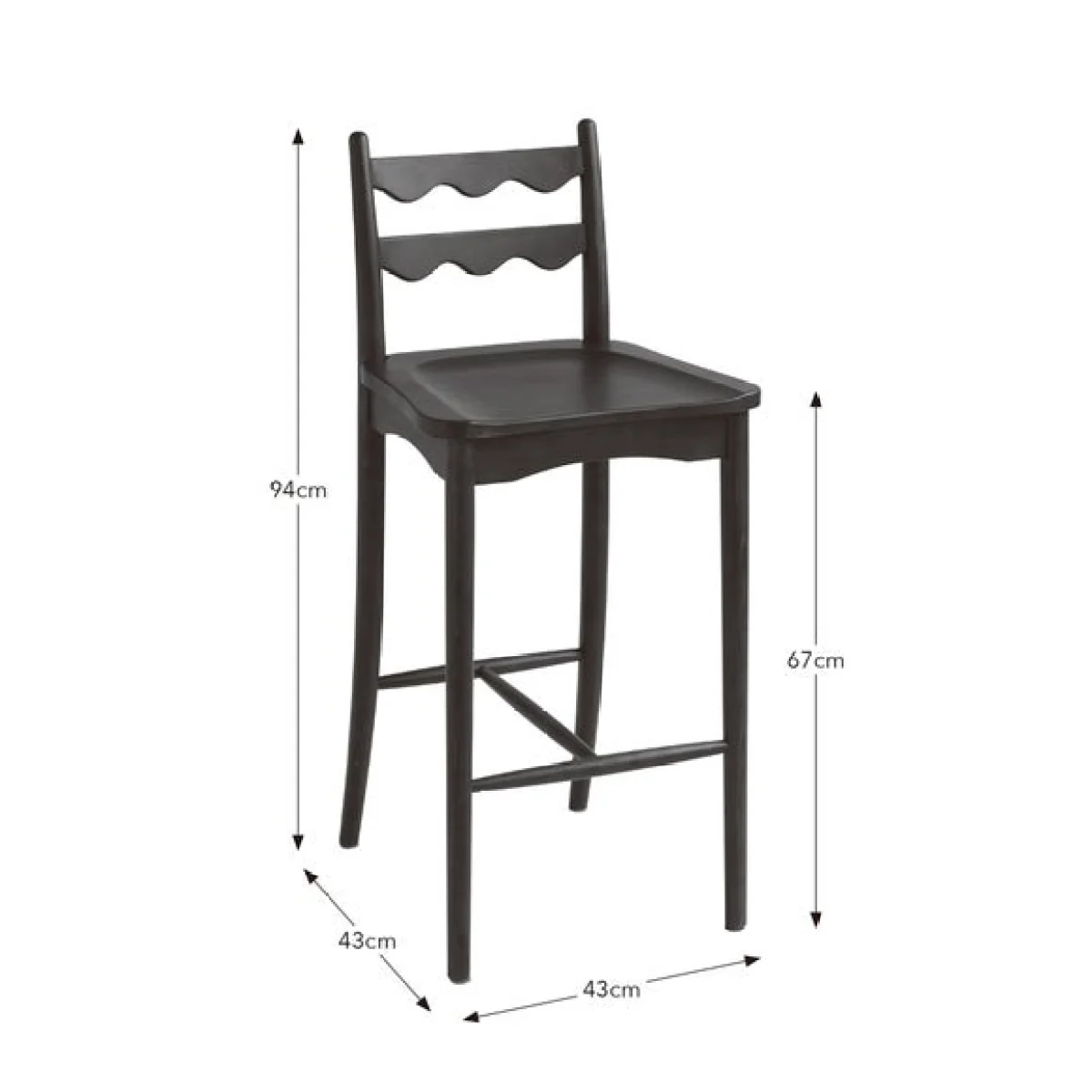 Jovie Barstool, Beech Wood – image 7