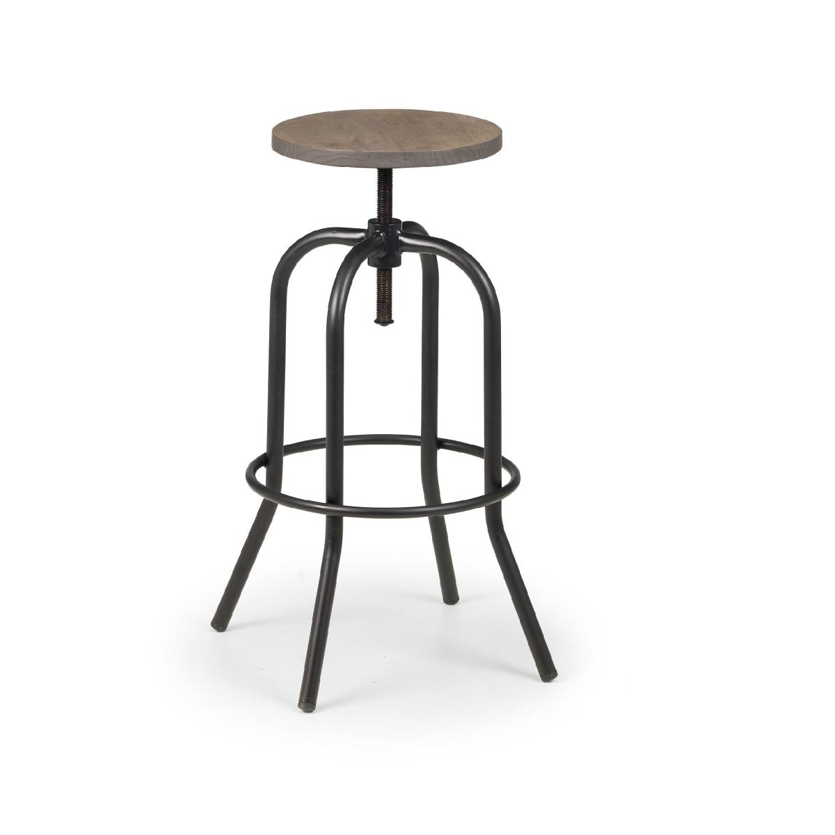 Spitfire Industrial Stool Brown – image 2