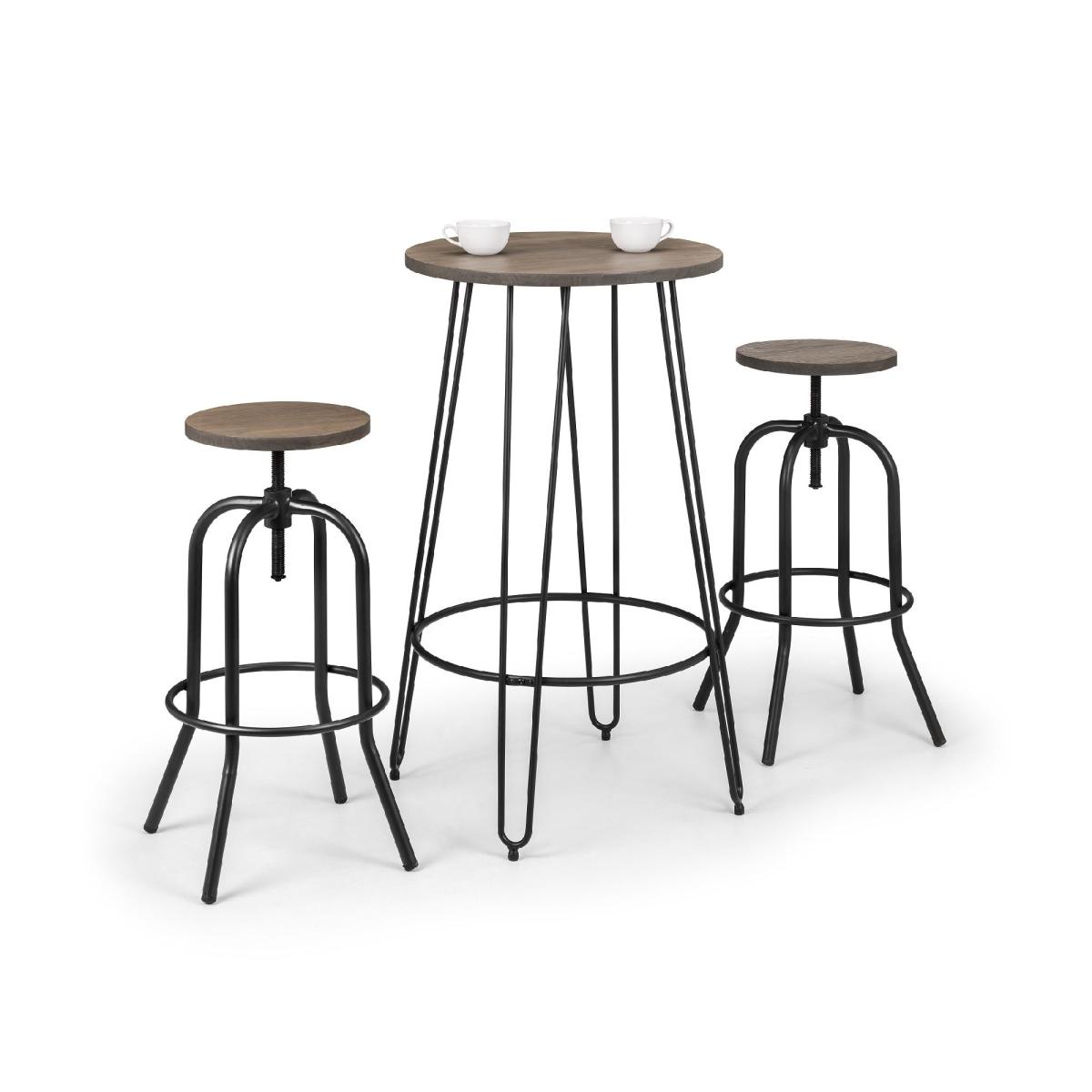 Spitfire Industrial Stool Brown – image 3