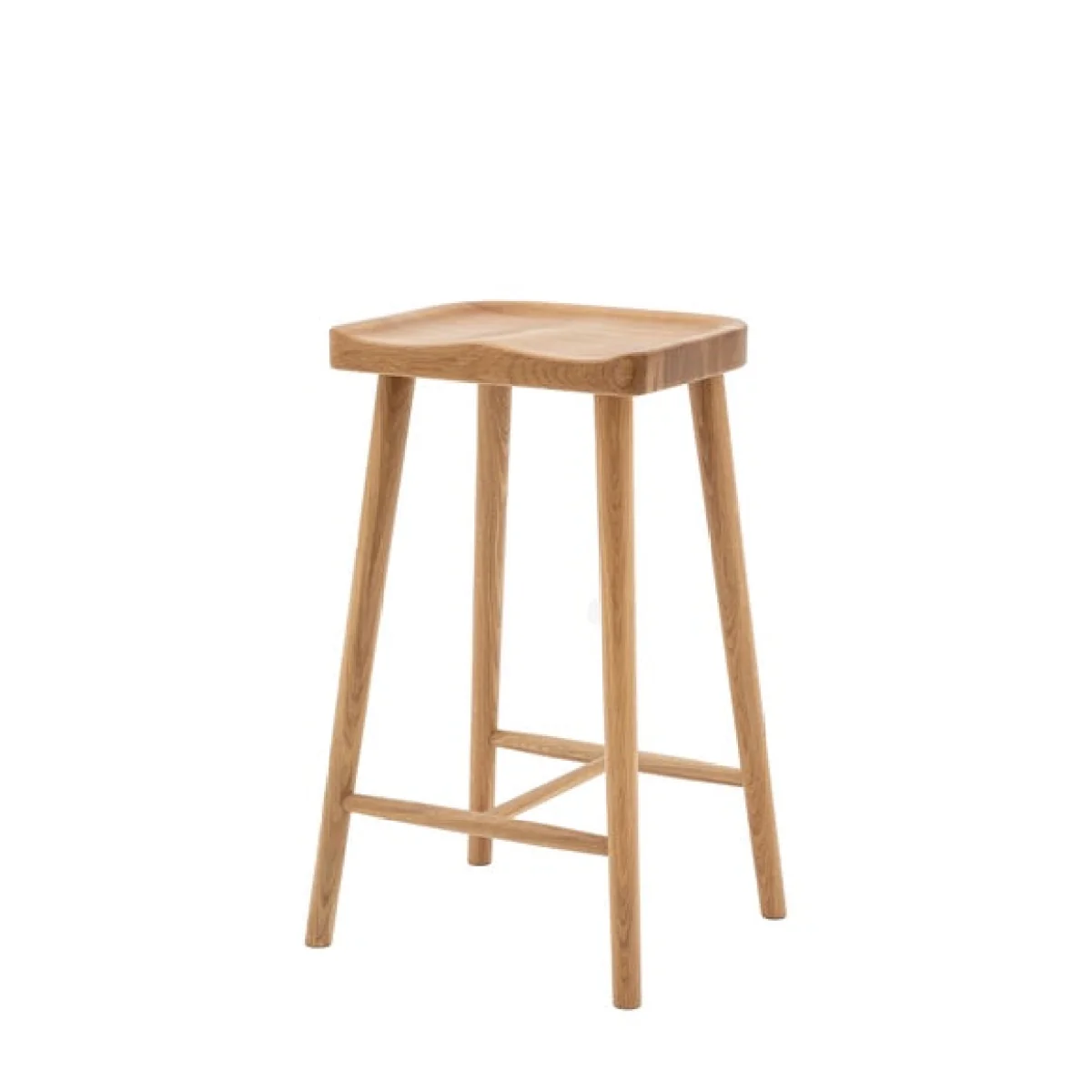 Return - Tampa Bar Stool, Natural Oak – image 2