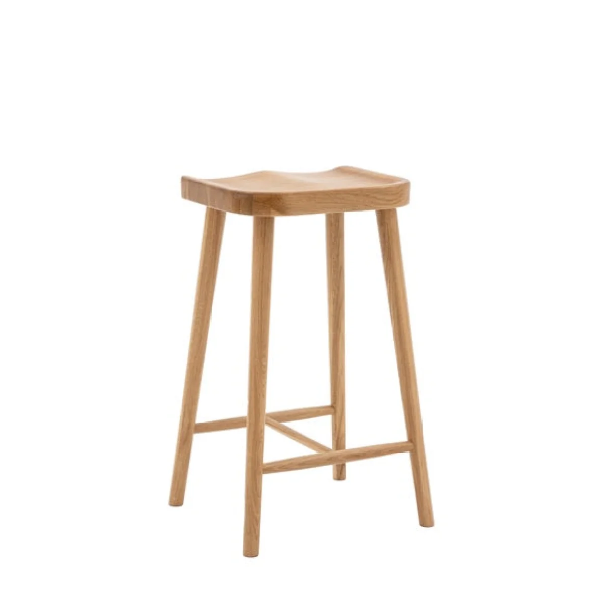 Return - Tampa Bar Stool, Natural Oak – image 4