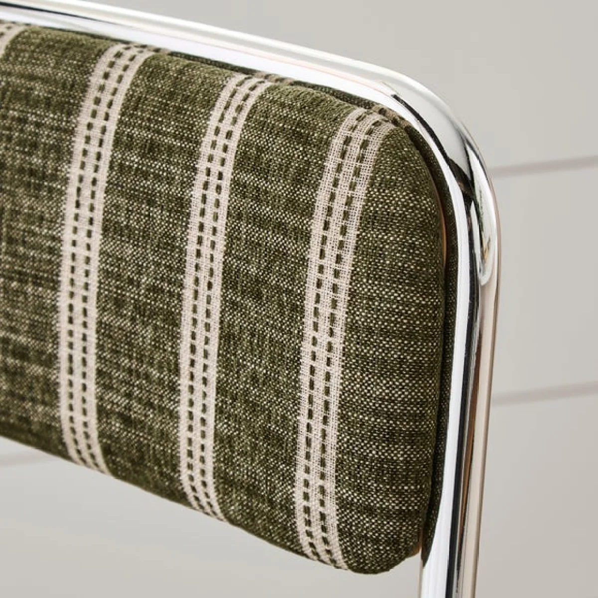 Draper Cantilever Barstool, Textured Weave – image 3