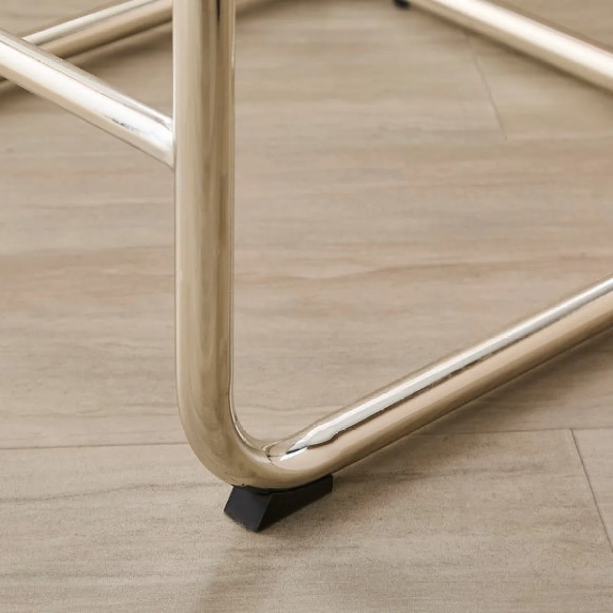 Draper Cantilever Barstool, Textured Weave – image 5