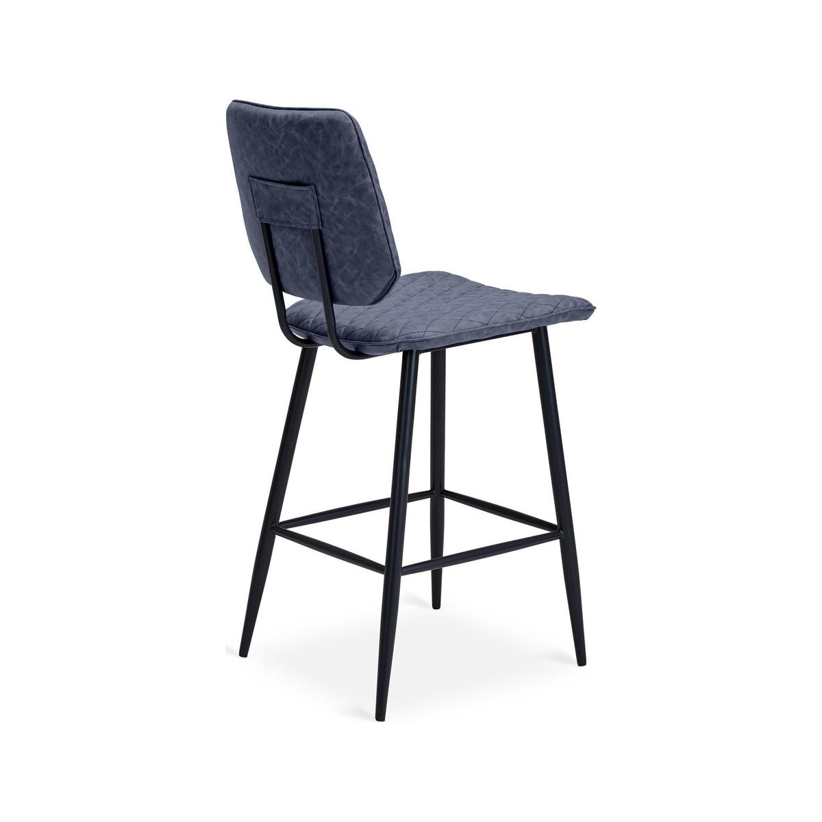 Austin PU Leather Bar Stool - Grey Grey – image 2