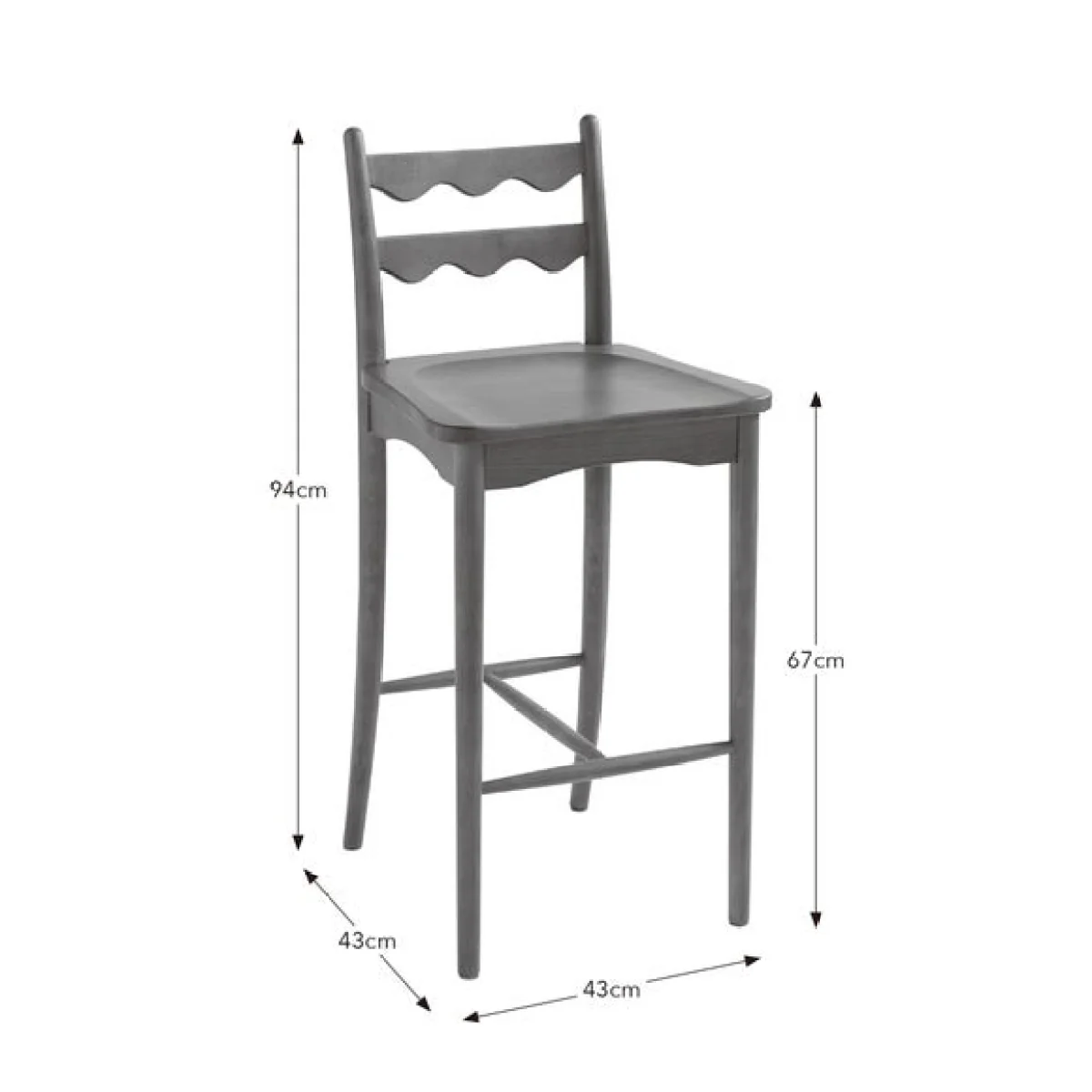 Jovie Barstool, Beech Wood – image 6