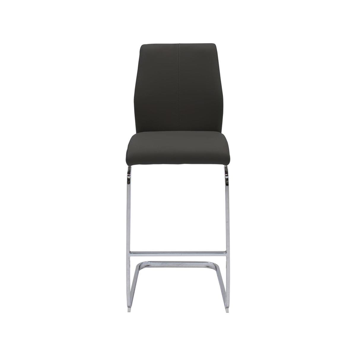 Ellis Cantilever Set of 2 Bar Stools Black – image 2