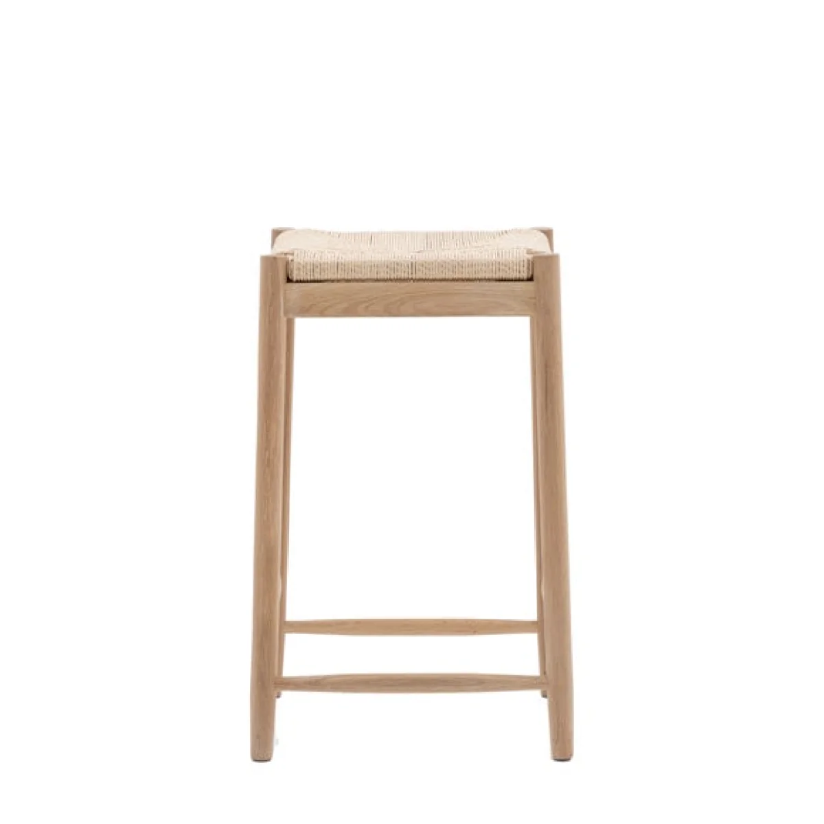 Return - Elda Rope Dining Stool, Natural – image 3