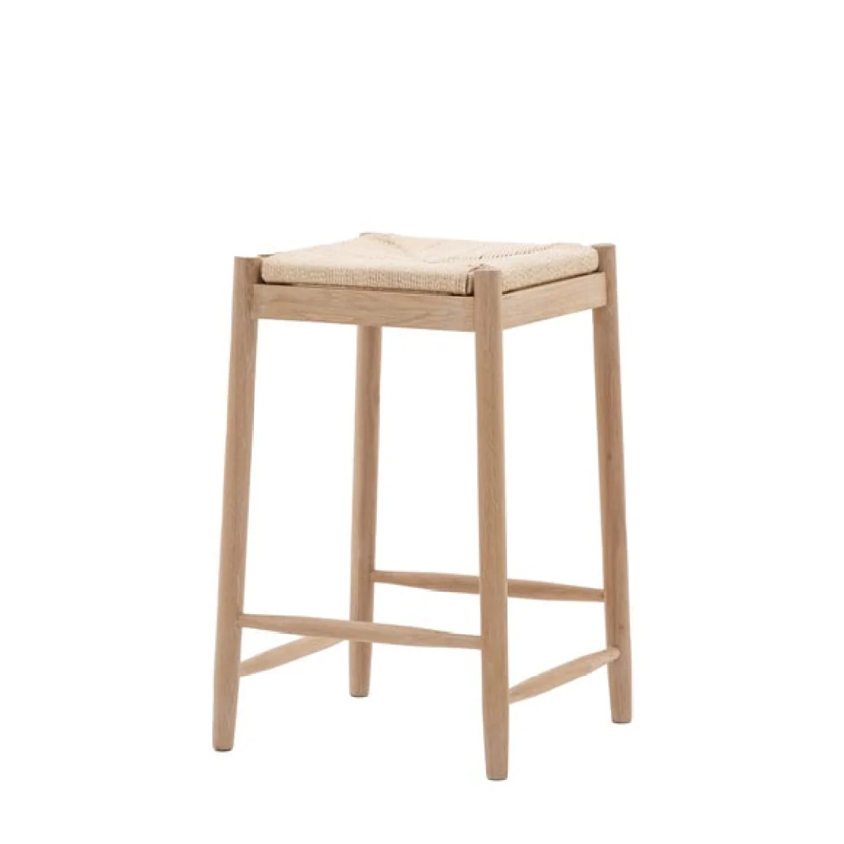 Return - Elda Rope Dining Stool, Natural – image 6