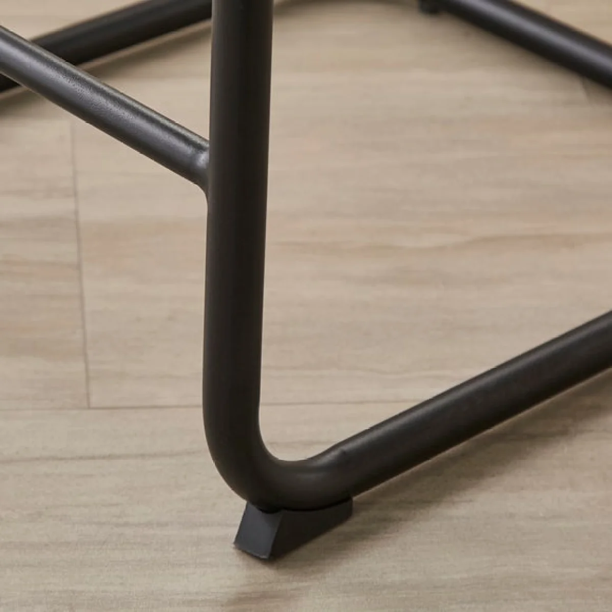 Draper Cantilever Barstool, Faux Leather – image 5