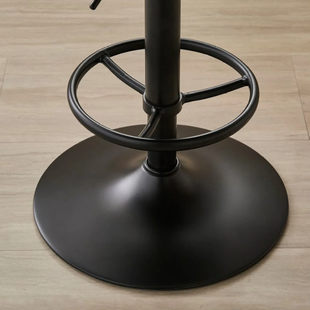Hudson Height Adjustable Bar Stool, Faux Leather – image 5