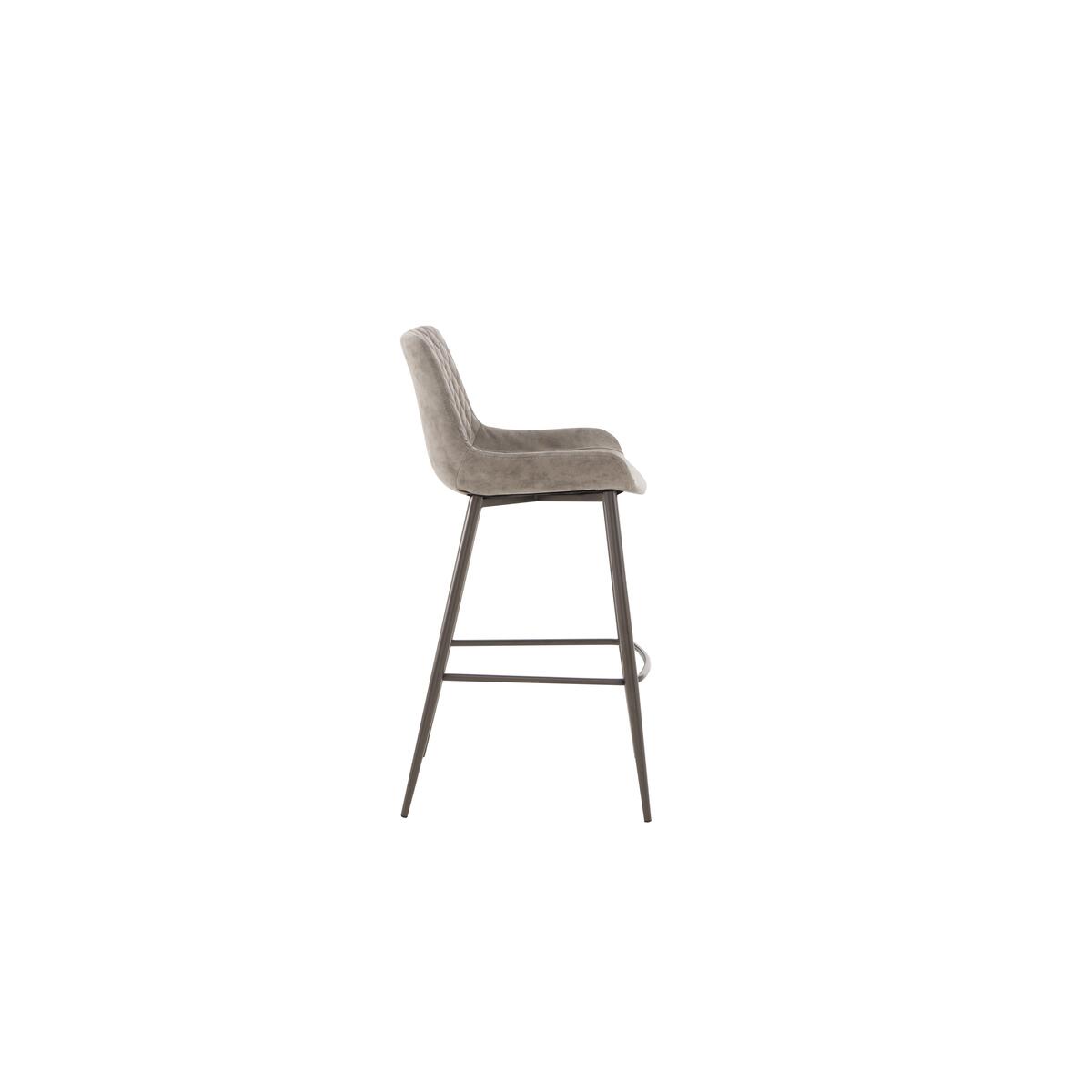 Rocket Pair of Faux Leather Bar Stools – image 4