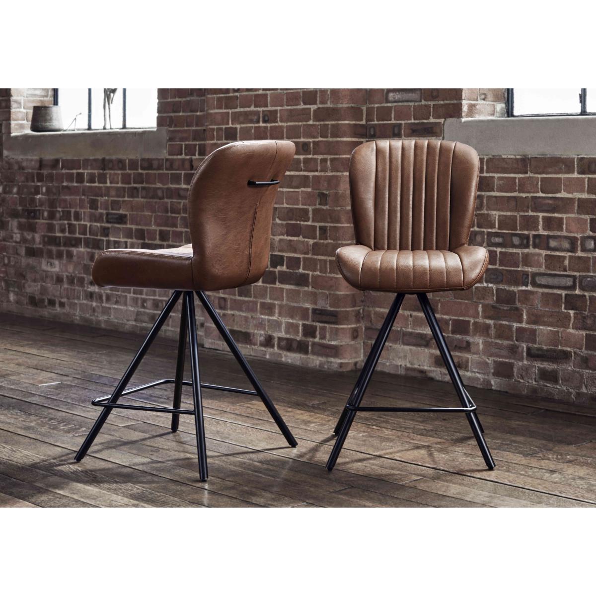 Bodahl - Compact Terra Swivel Bar Stool - Grey – image 2