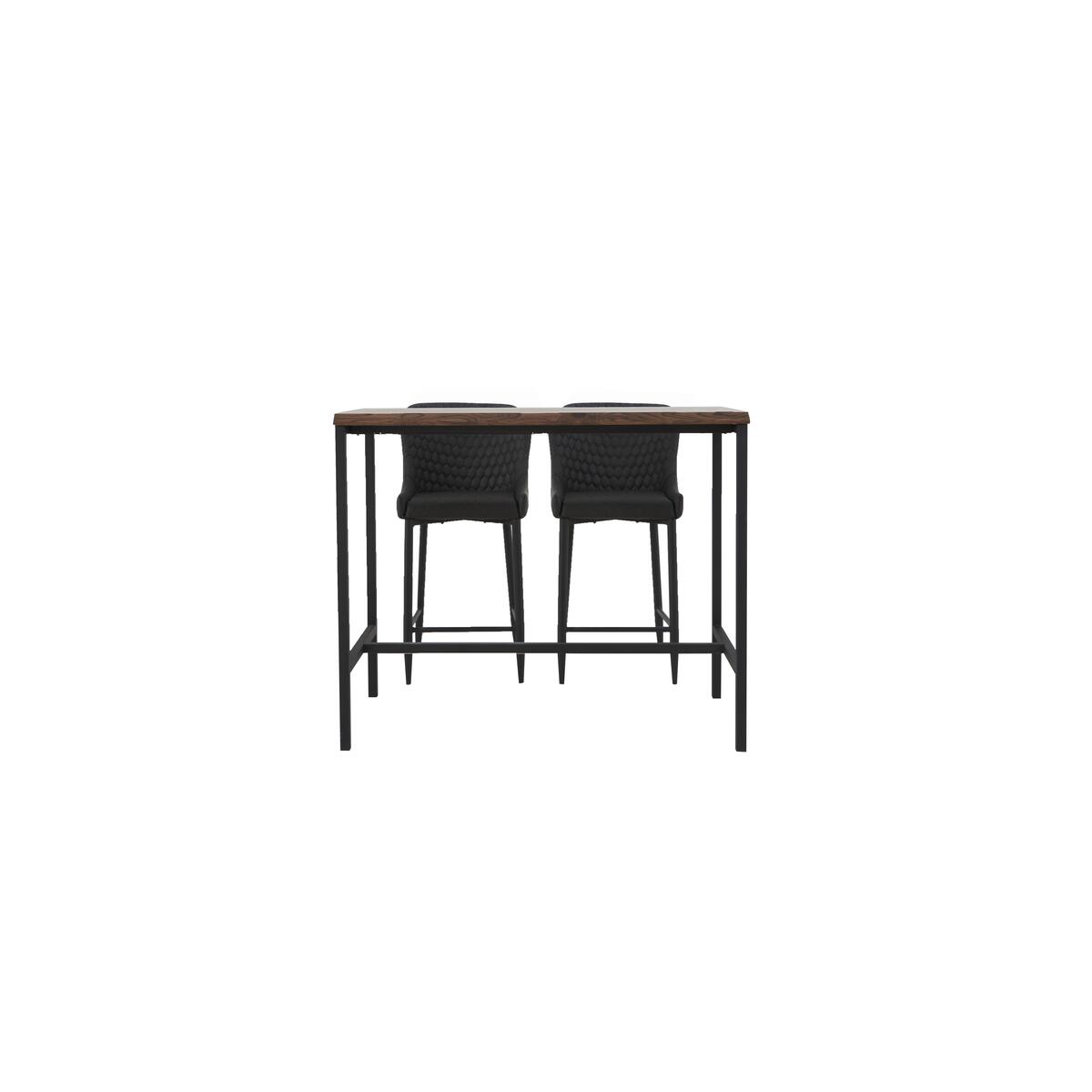 Sapporo Bar Table and 2 Bar Stools - Grey – image 5