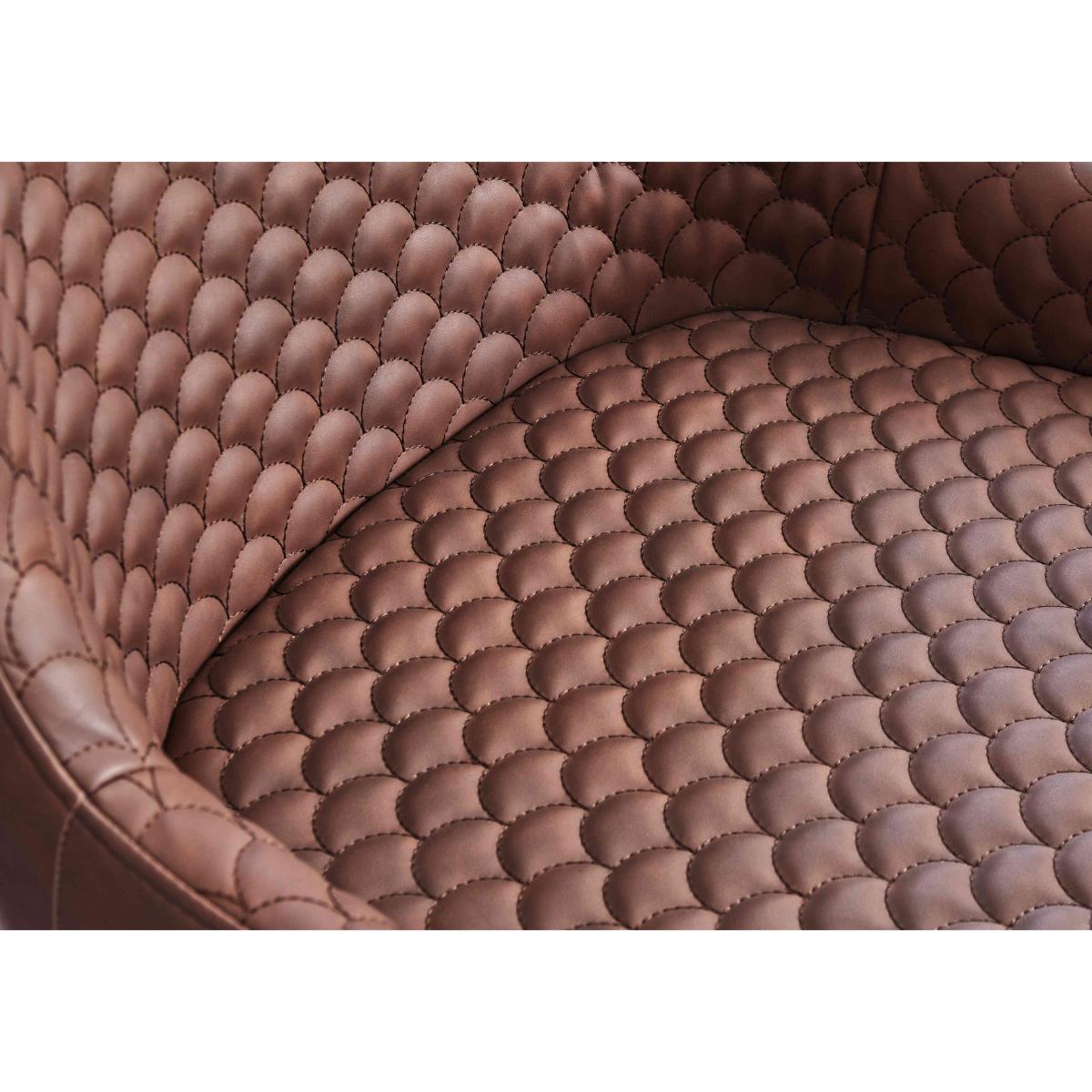 Hanoi Set of 4 Faux Leather Bar Stools – image 3