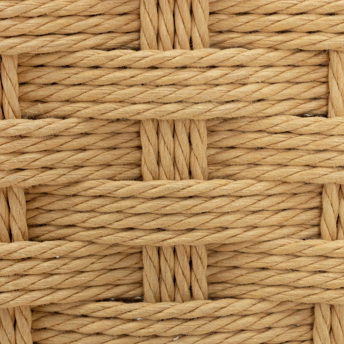 Habitat Faro Pair of Woven Paper Rope and Oak Bar Stools – image 7