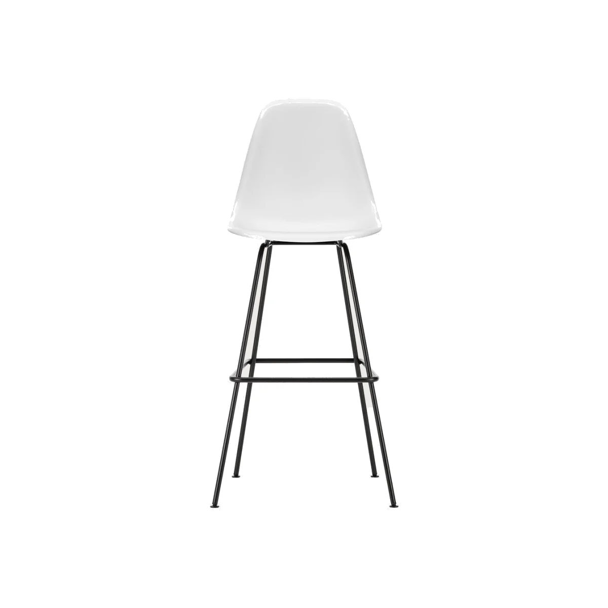 Heal's Eames Plastic Stool High RE Cotton White – image 1