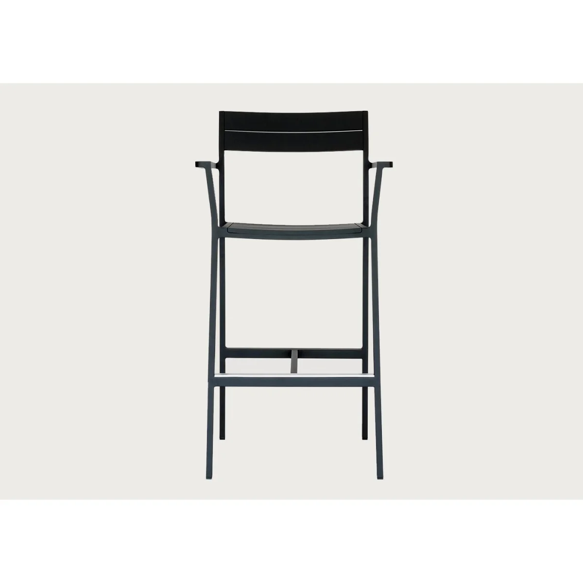 Case Eos Outdoor Bar Stool Pebble Grey – image 3