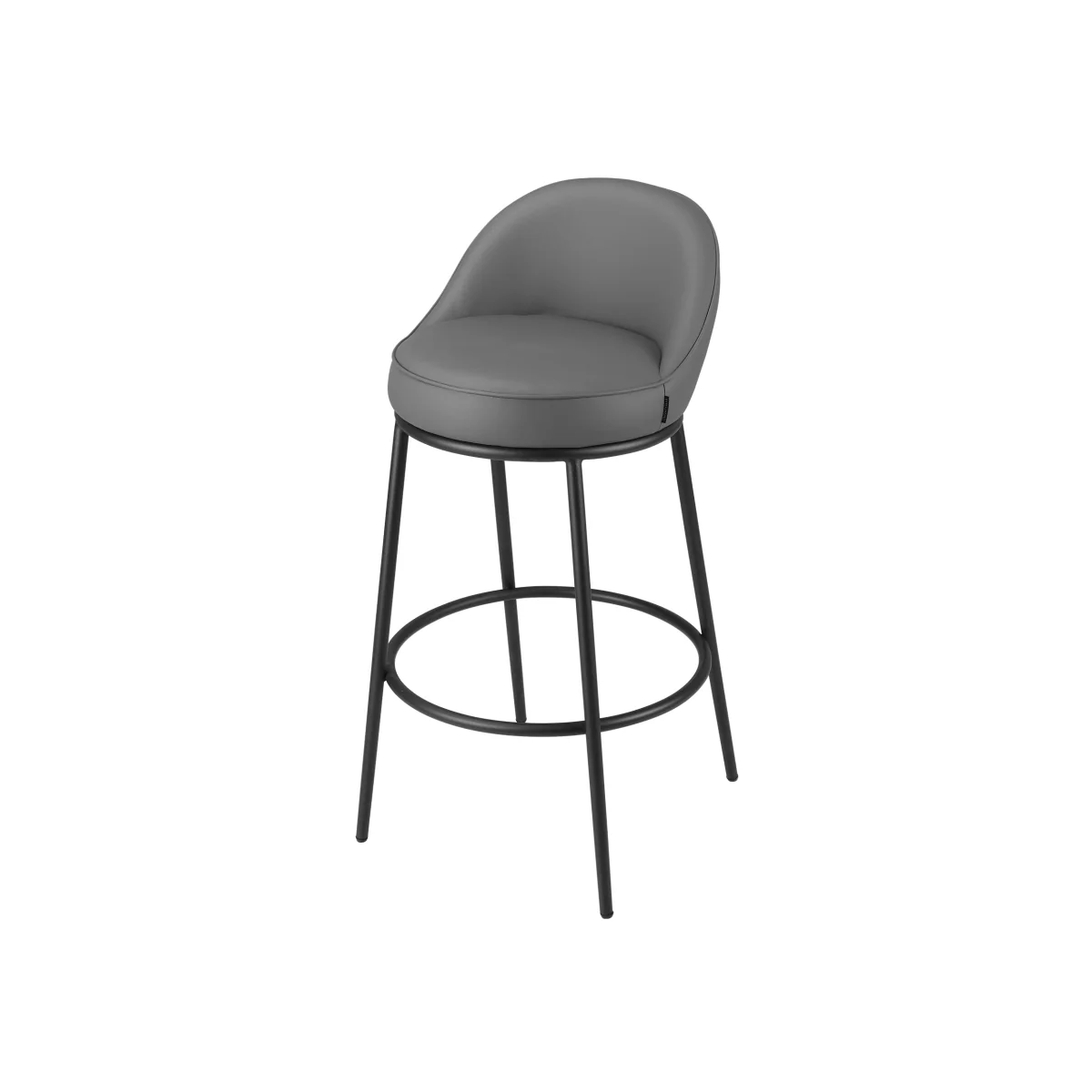 Sedona Black Metal Bar Stool