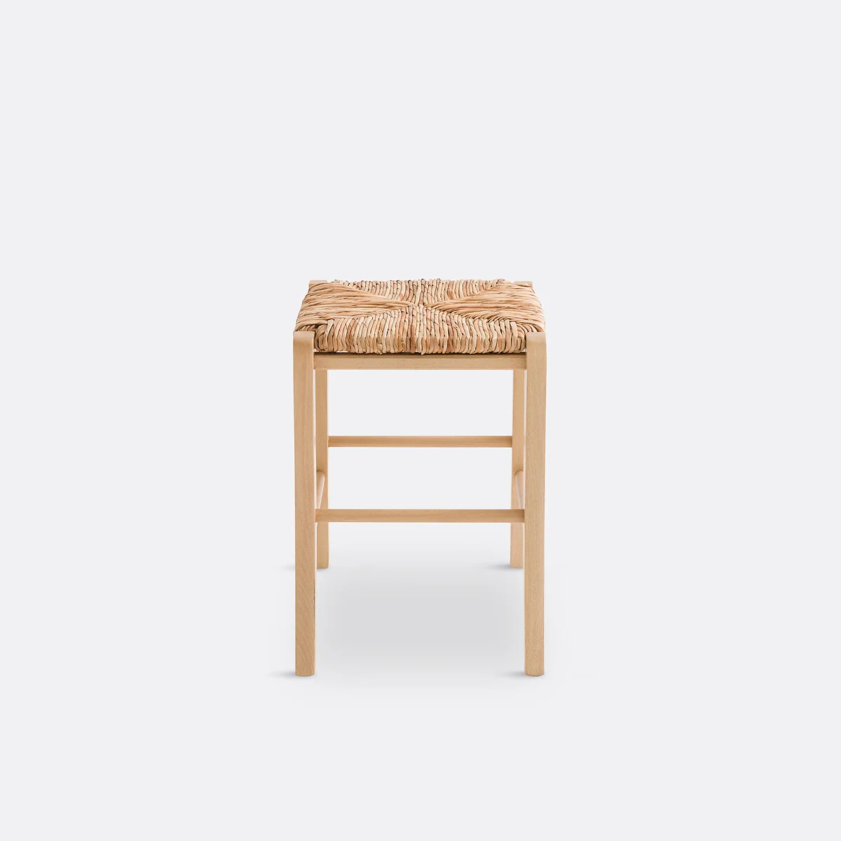 Perrine Solid Beech Farmhouse Stool – image 2