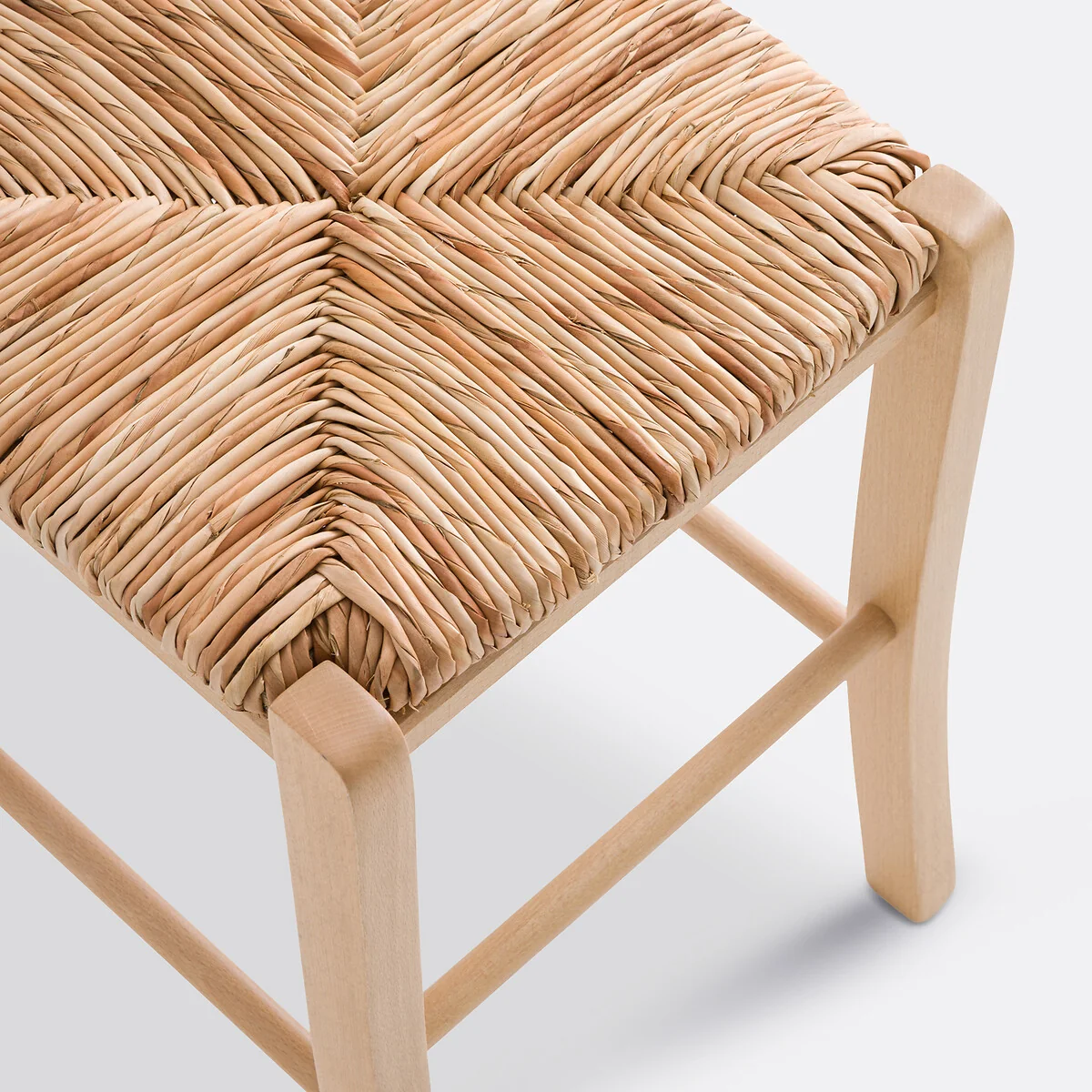 Perrine Solid Beech Farmhouse Stool – image 3