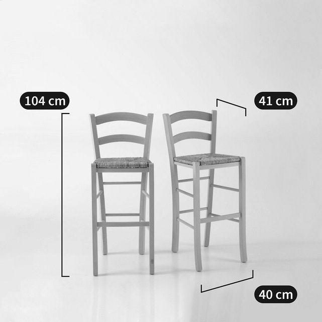 PERRINE Farmhouse Bar Chairs (Set of 2) – image 2