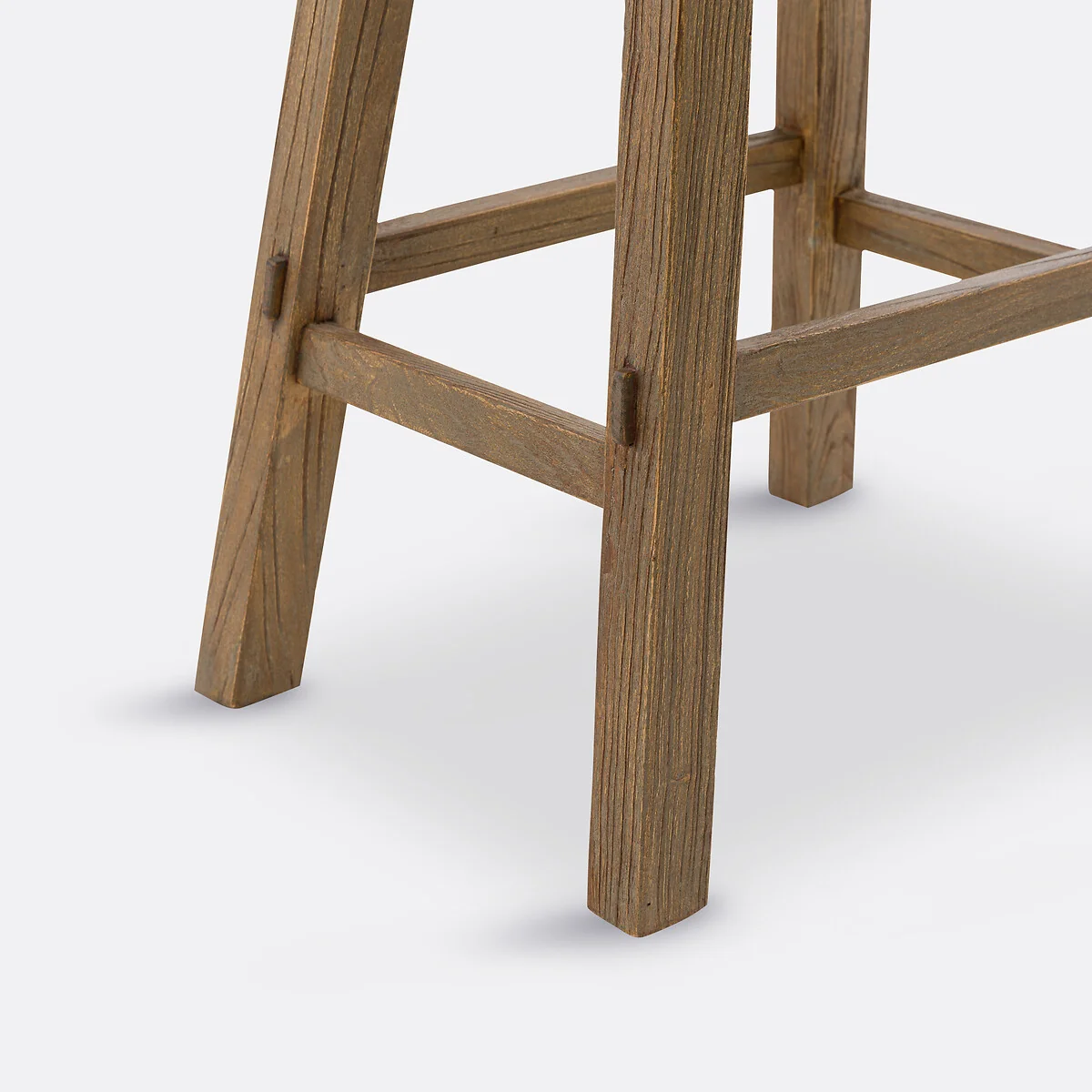Asayo Bar Stool in Solid Elm, H65 cm – image 5