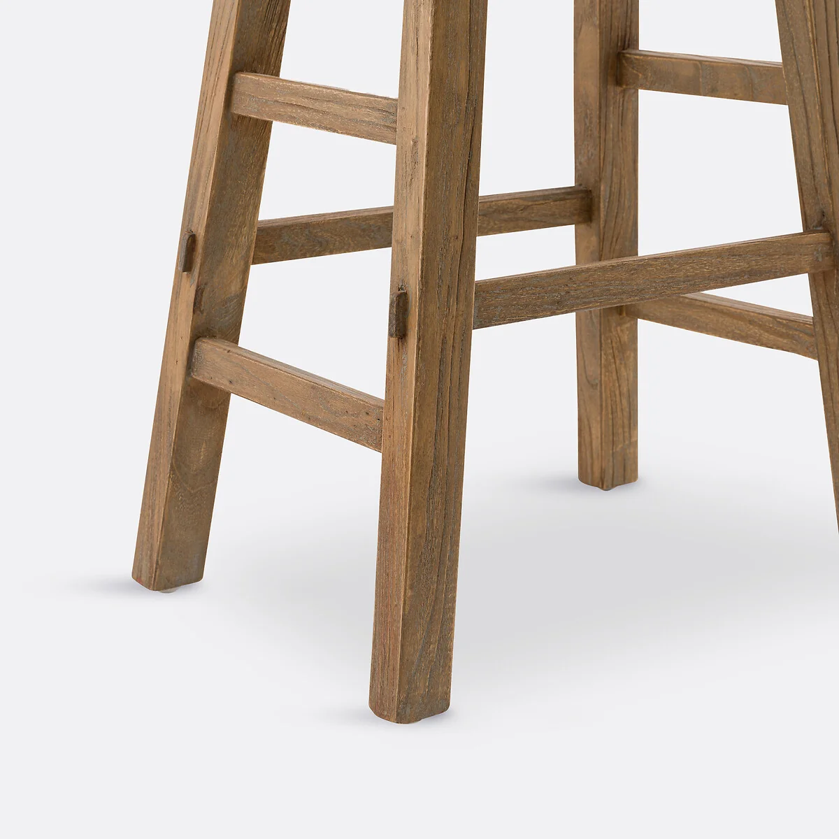 Asayo Bar Stool in Solid Elm, H75 cm – image 5