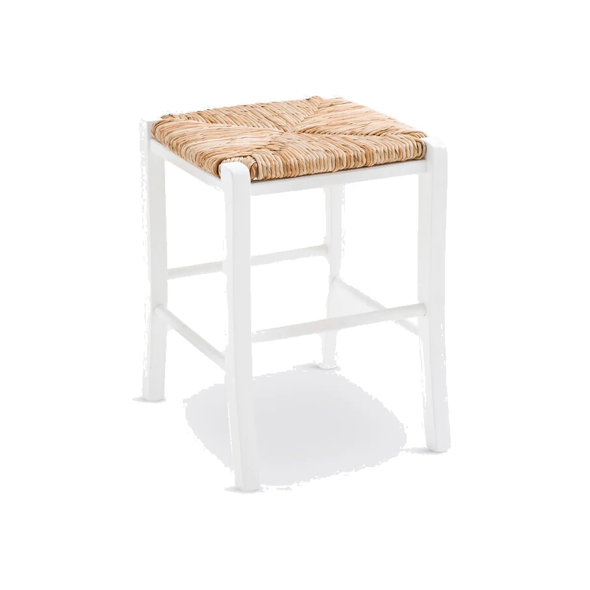 Perrine Solid Beech Farmhouse Stool – image 1