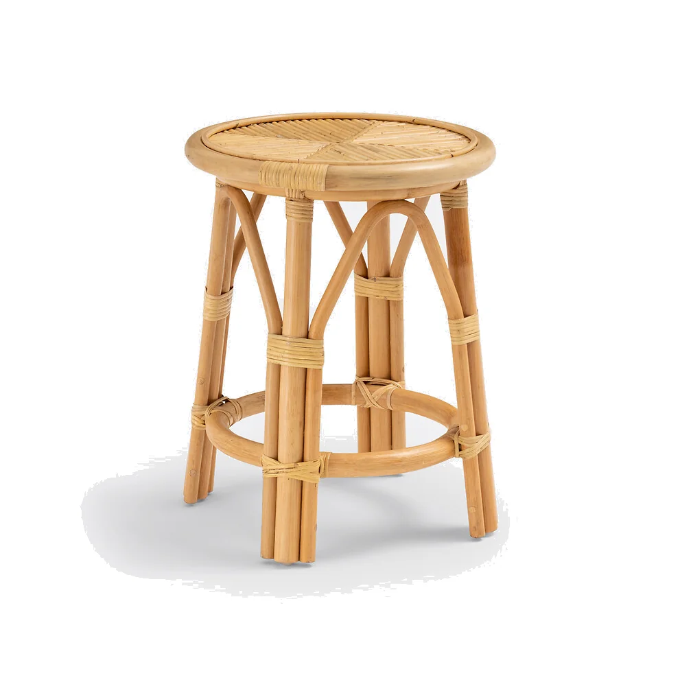 Katni Rattan Stool