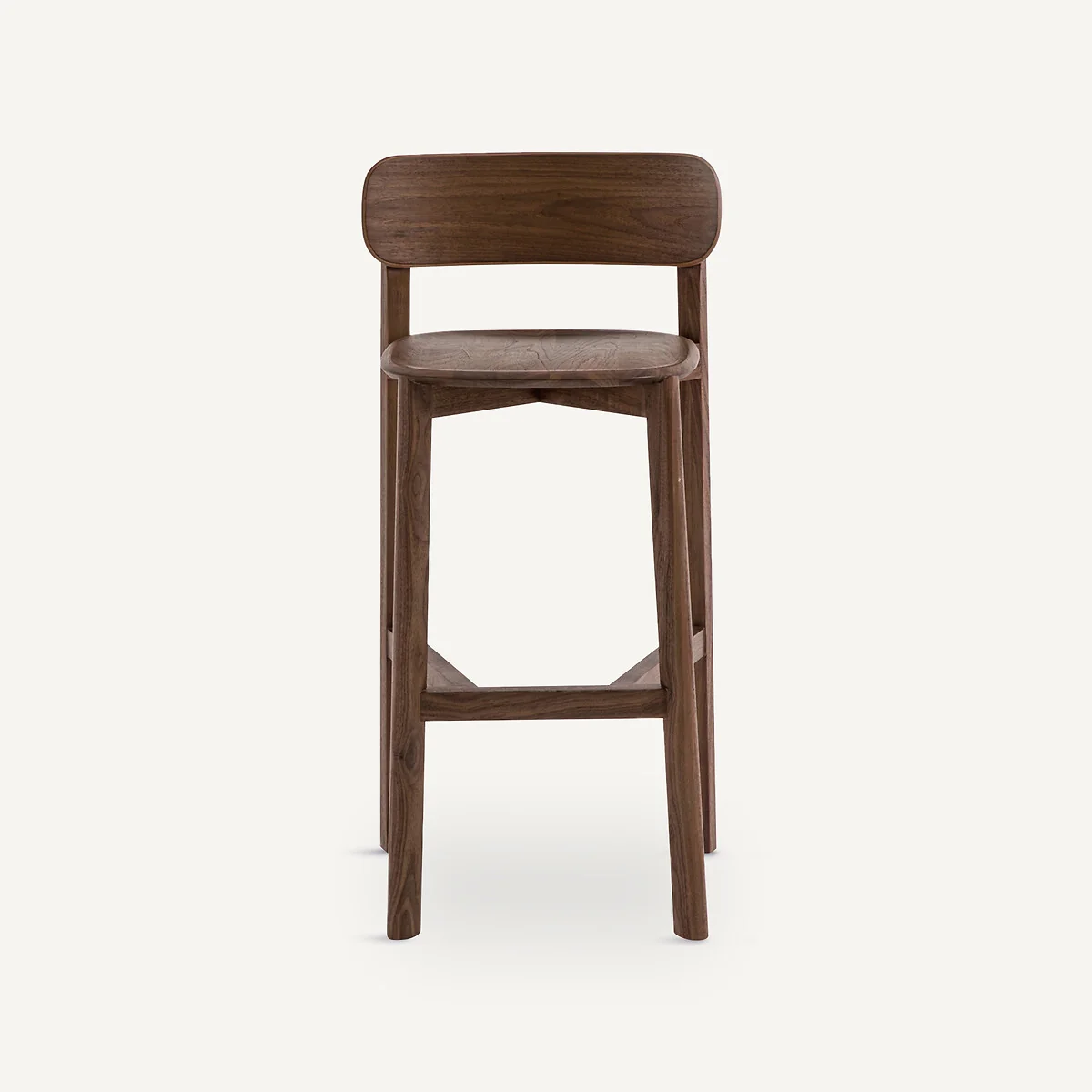 Batignolles Walnut Bar Stool, Designed By Emmanuel Gallina – image 2