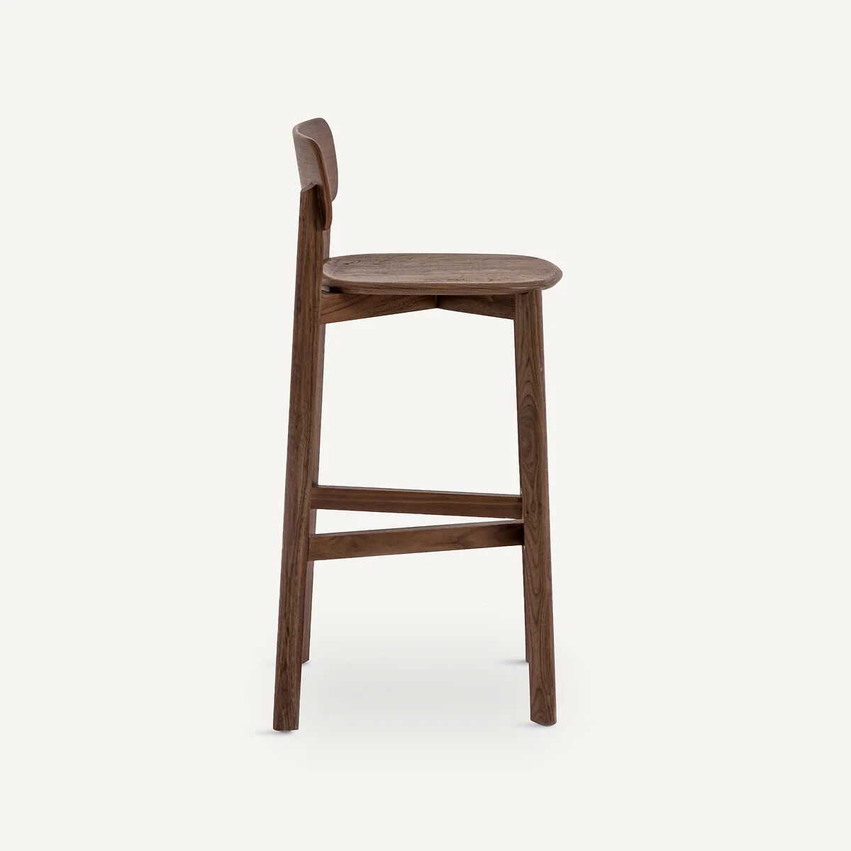 Batignolles Walnut Bar Stool, Designed By Emmanuel Gallina – image 3