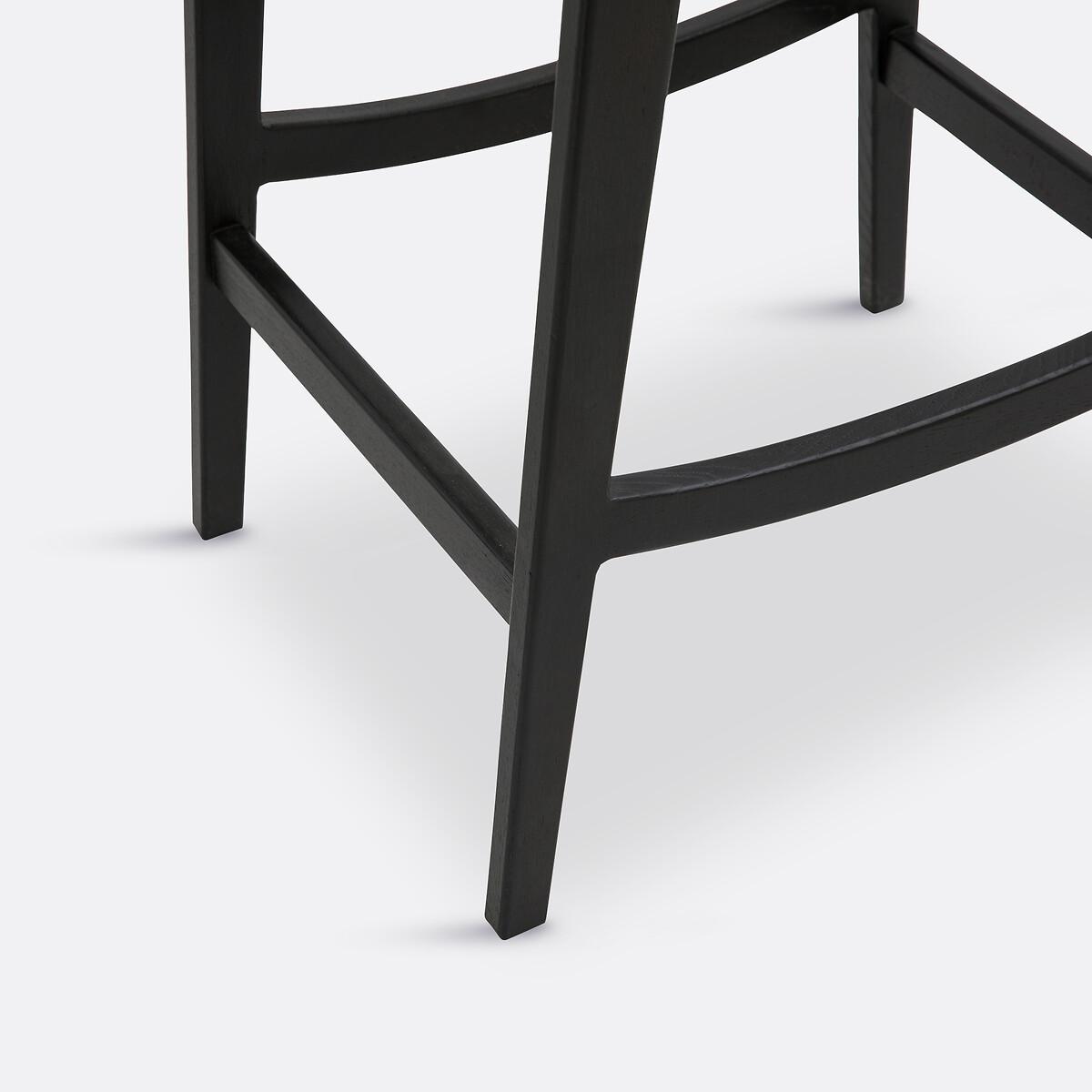 Hokito Oak & Weaving Bar Stool – image 6