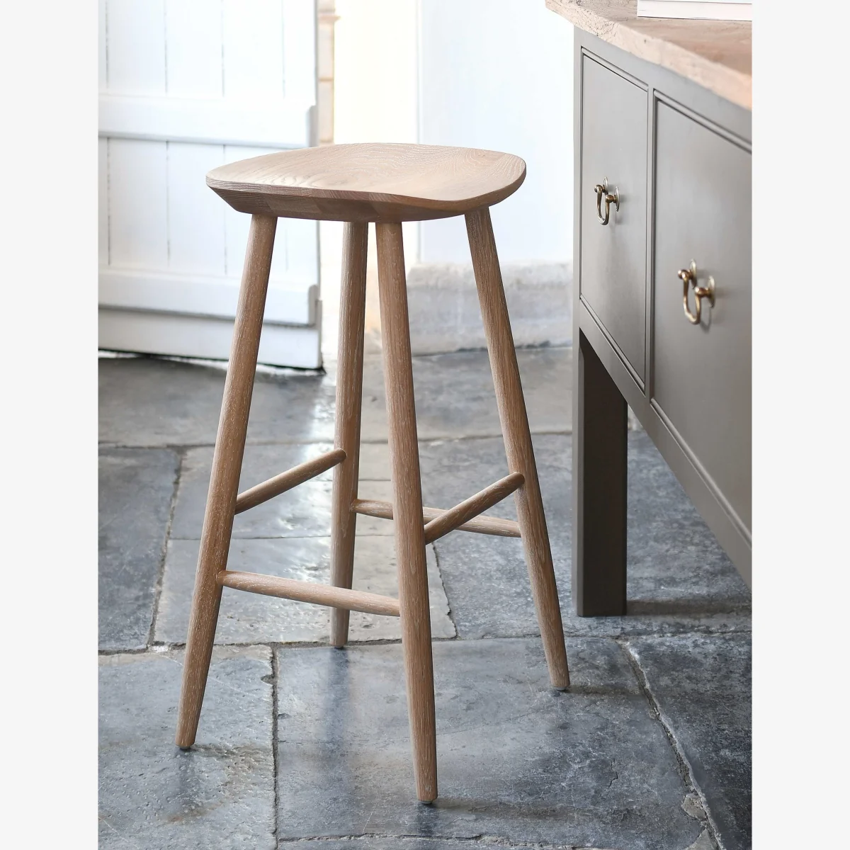 Cotswold Company Inglesham Barstool Natural Mix – image 1