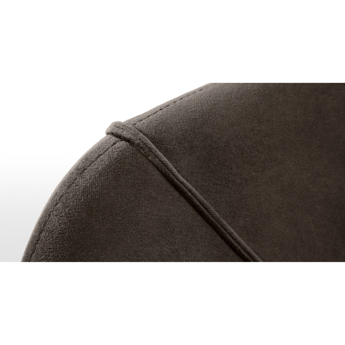 Lule Barstool, Otter Grey Velvet – image 5