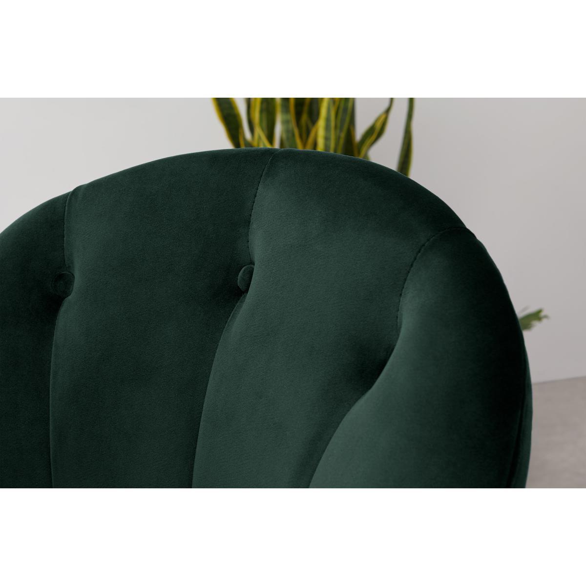 Margot Bar Stool, Moss Green Velvet – image 5