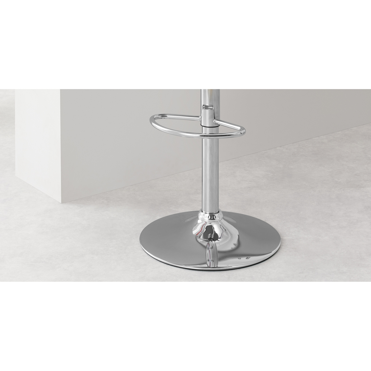 Set of 2 Kudo Adjustable Barstools, Grey – image 4
