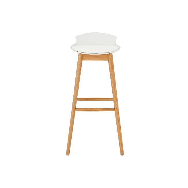 Thelma Barstool, Oak and White – image 7