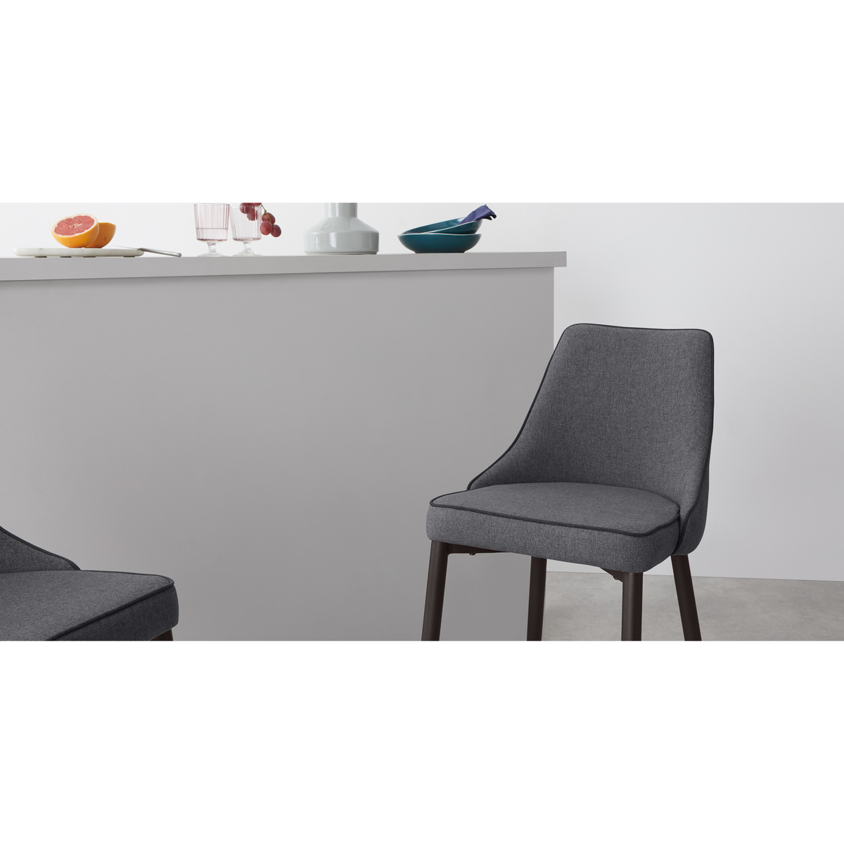 Julietta Barstool, Marl Grey – image 4