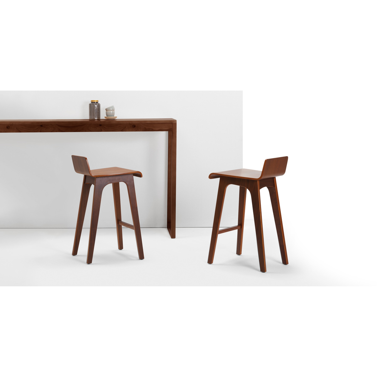 Devlin Barstool, Walnut – image 2