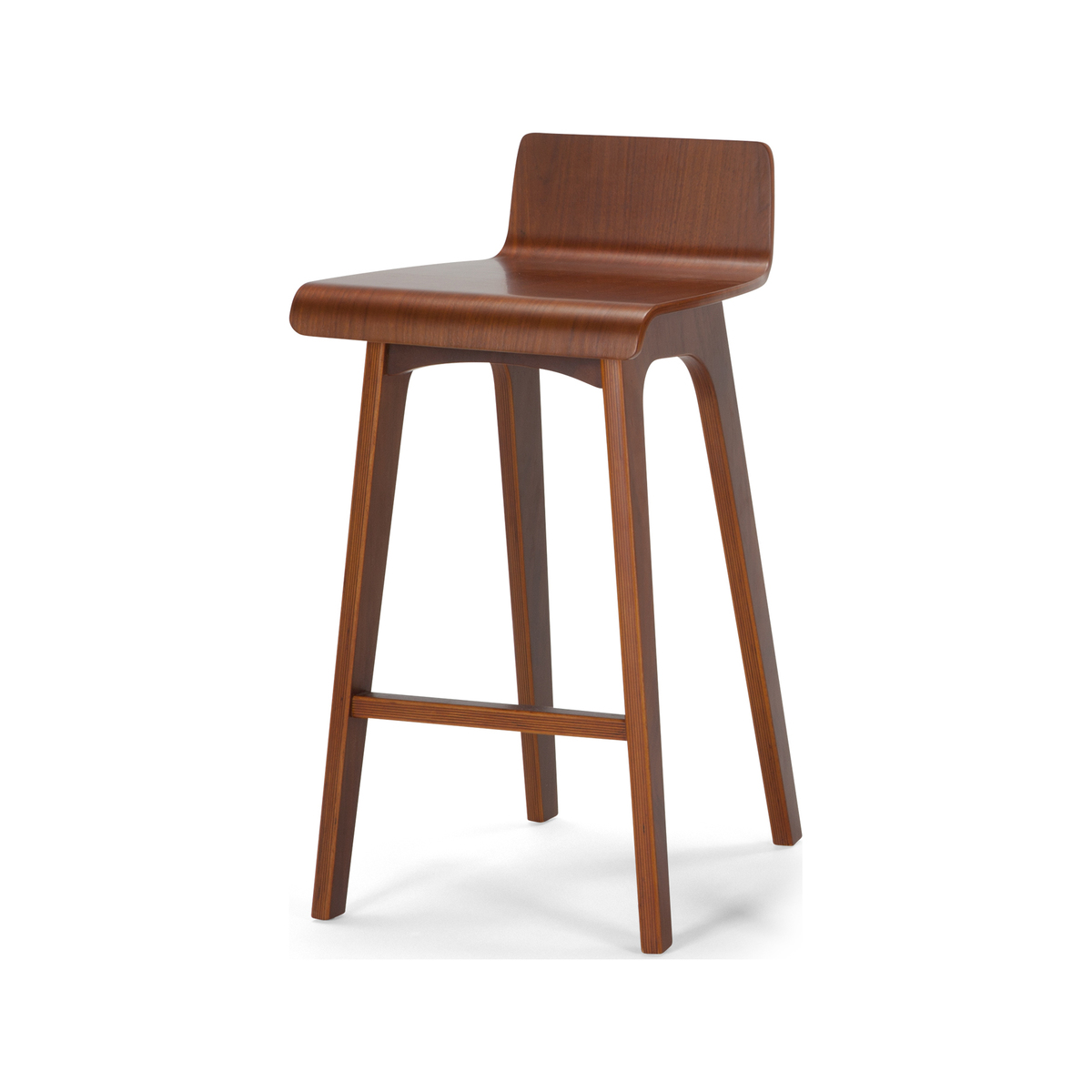 Devlin Barstool, Walnut – image 1