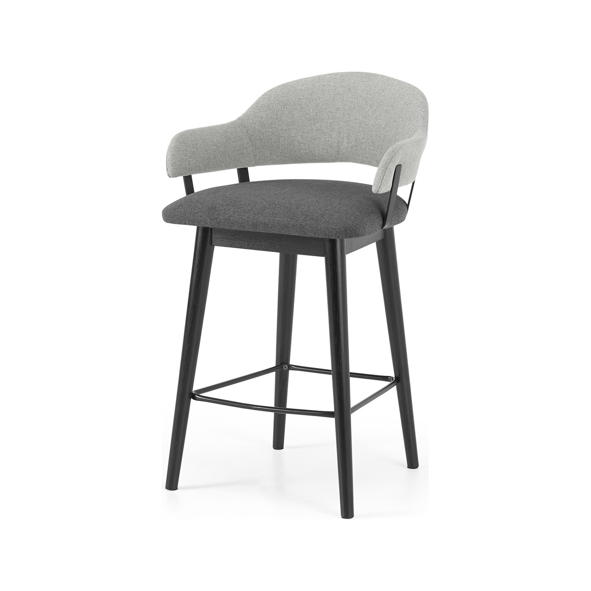 Neilson Counter Height Bar Stool, Marl and Hail Grey – image 1