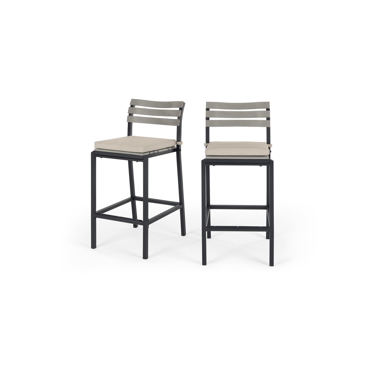 Set of 2 Catania Garden Bar Stool, Polywood – image 2