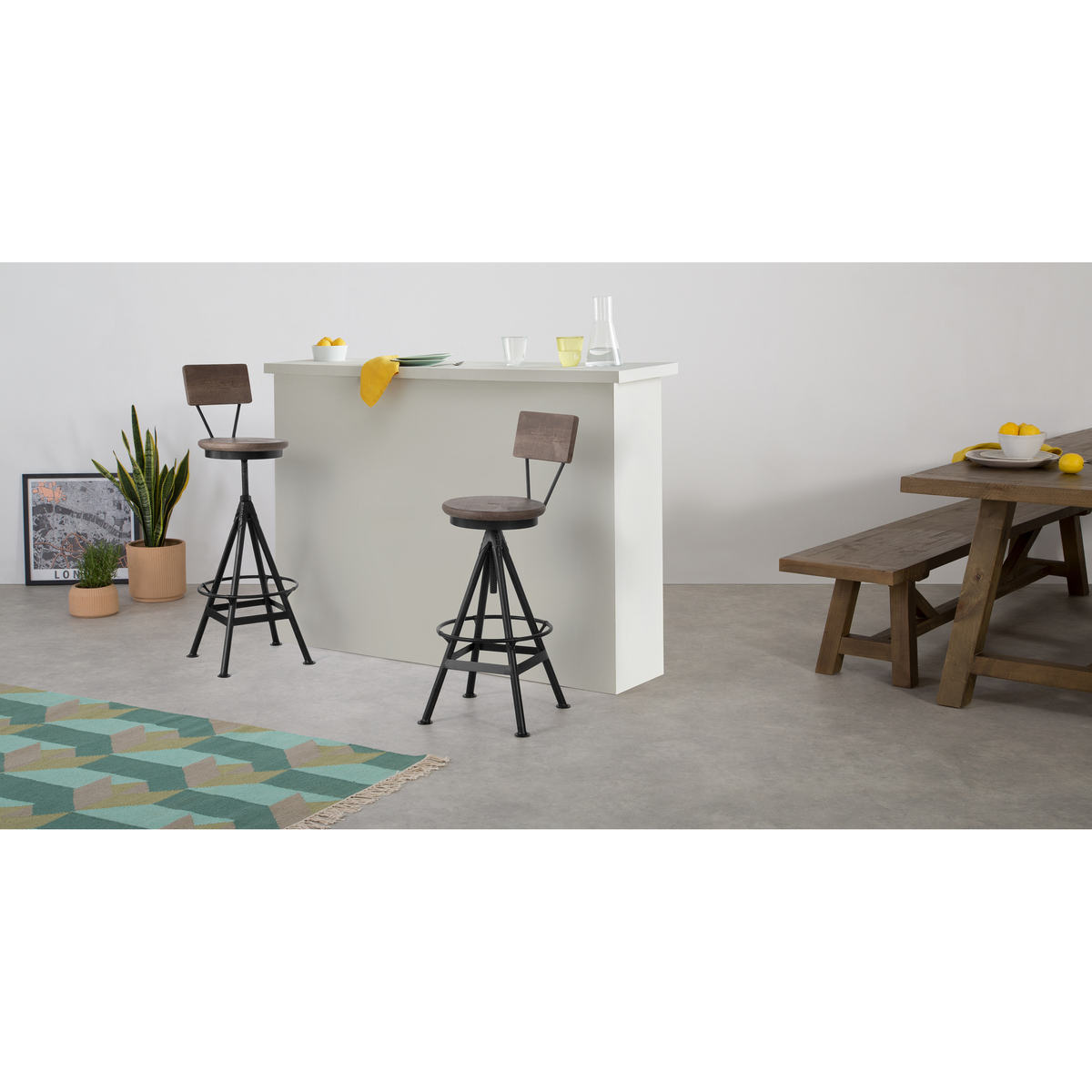 Fircroft Barstool, Pine – image 2